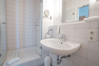 Yachthotel Badezimmer